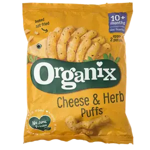 Палички кукурудзяні з сиром і травами органічні Organix (з 10 місяців), 15г купити