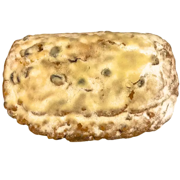 Різдвяний крафтовий штолен з марципаном у подарунковому упакуванні, 500г купити недорого в Україні, фото 3