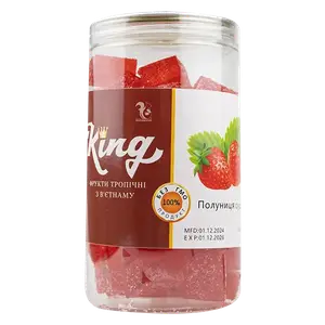 Полуничні мармеладки King, 500г купити