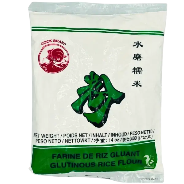 Рисове борошно клейке Cock Brand (без глютену), 400г купити