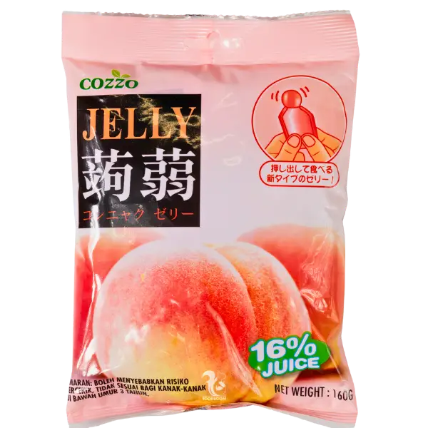 Желе Cozzo зі смаком персика, 160г купити