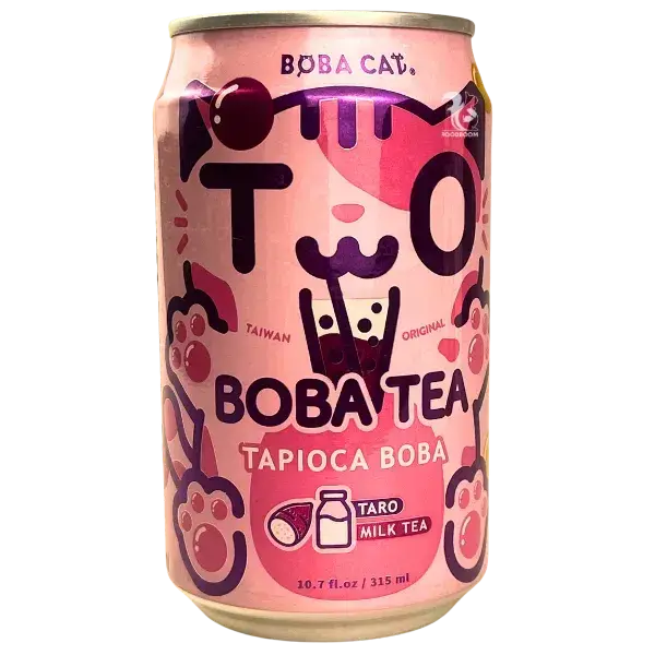 Молочний чай Boba Cat Tapioca Boba Taro, 315мл купити