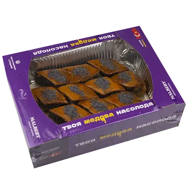 Пахлава медова з маком №31, 500г купити