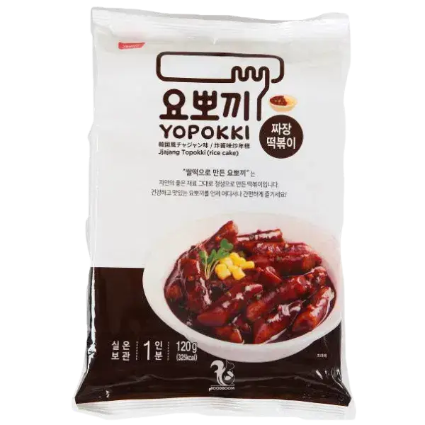 Токпокі Yopokki в соусі Jjajang, 120г купити