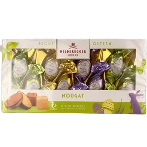 Шоколадні яйця Niederegger в темному шоколаді Nougat, 100г купити