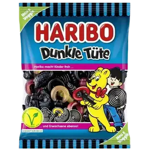 Цукерки Желейні Haribo Dunkle Tute, 175г купити