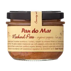 Паштет зі Скумбрії та органічної гострої паприки Pan do Mar, 125г купити