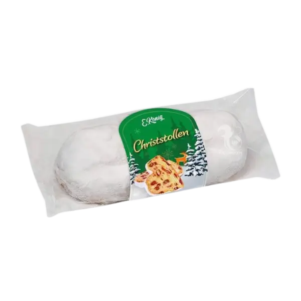 Різдвяний Штоллен (з родзинками та цукатами), 500г купити