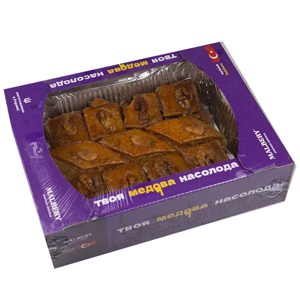 Пахлава медова волоський горіх з мигдалем №36, 500г купити