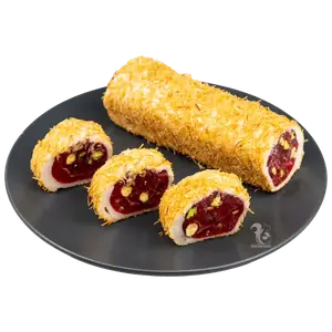 Турецький рахат-лукум №4001 катаїфі зі смаком гранату та фісташки, 100 г купити