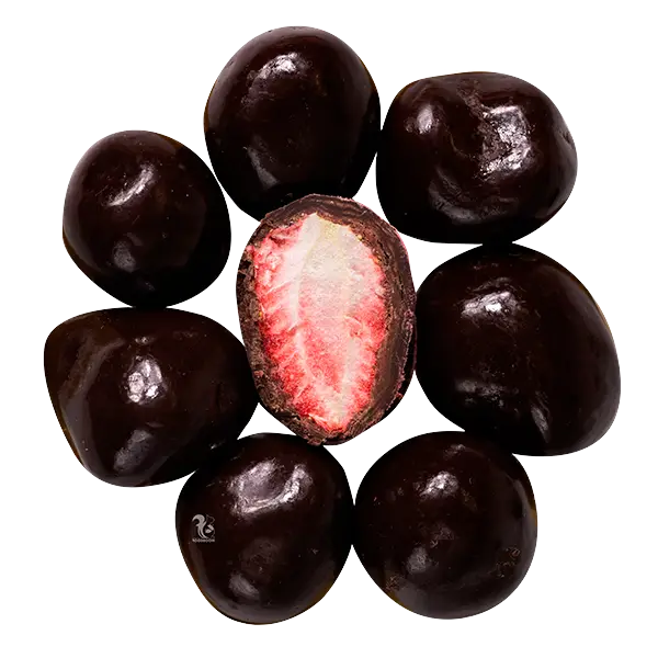 Сублімована полуниця в чорному шоколаді, 300 г купити