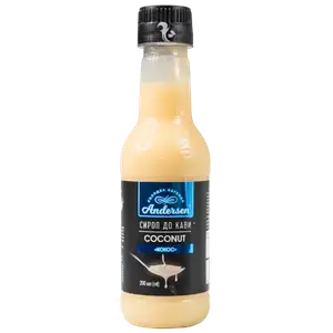 Сироп до кави Кокос Andersen, 200мл купити