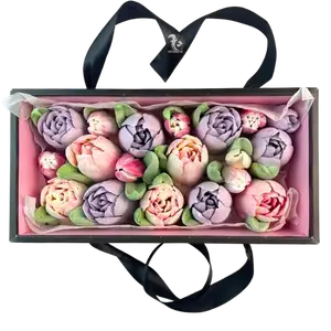 Зефірний набір Квітковий комплімент (розмір 27*14см), 400г купити