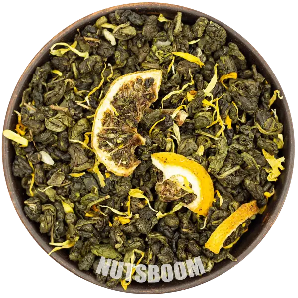 Китайський зелений чай з лимоном, 300 г купити