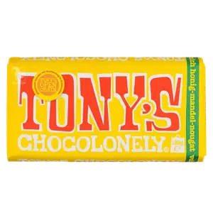 Шоколад Tony's з медово-мигдальною нугою, 180г купити