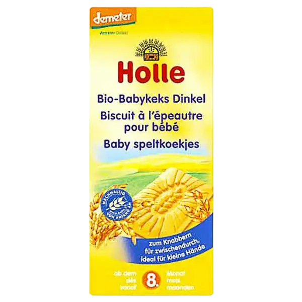 Печиво спельтове дитяче органічне (з 8 місяців) Holle, 150г купити