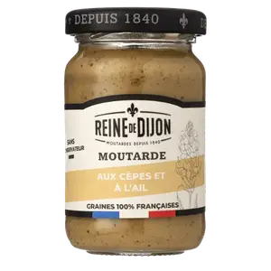 Гірчиця Reine de Dijon з грибами та часником, 100г купити
