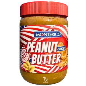 Арахісова паста Monterico (кранч), 500г купити
