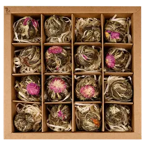 Подарунковий набір зв'язаних чаїв "Зелений мікс", 200г купити