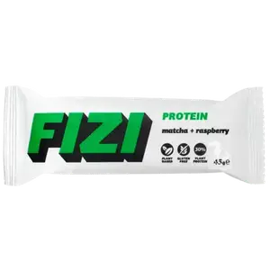 Батончик FIZI Matcha + Raspberry, 45г, 1 шт. купити