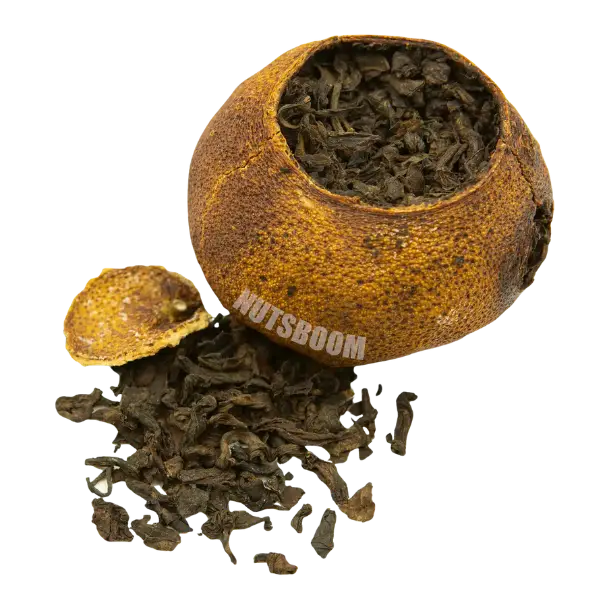 Шу Пуер чорний чай в мандарині, 300 г купити недорого в Україні, фото 2