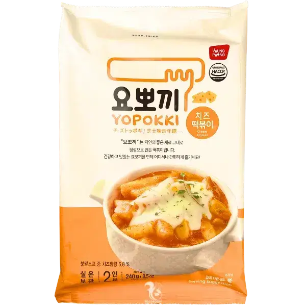 Рисові кльоцки Yopokki Cheese, 240г купити