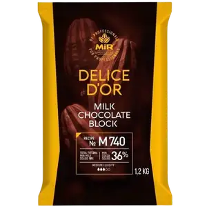 Молочний шоколад Delice D`or блок, 1,2кг купити