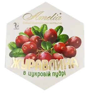 Журавлина в цукровій пудрі, 100г купити