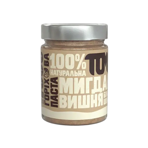 Мигдальна паста з білим шоколадом та вишнею, 300г купити