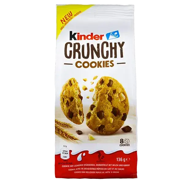 Печиво Kinder Crunchy, 136г купити