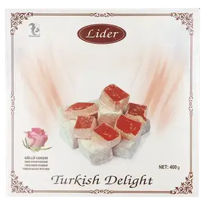 Турецький рахат-лукум Lider з трояндою, 400г купити