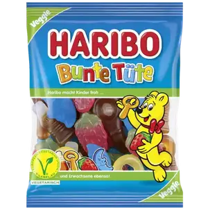 Жувальні цкерки Haribo "Bunte Tute" купити