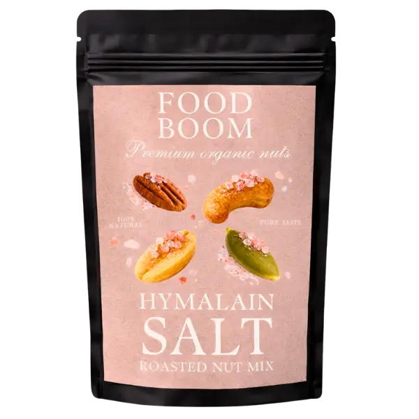 Мікс смажених горішків 100% Natural Гімалайська сіль, 120г купити