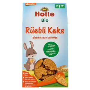 Печиво спельтове дитяче органічне Рюблі Кекс Holle (з 12 місяців), 125г купити