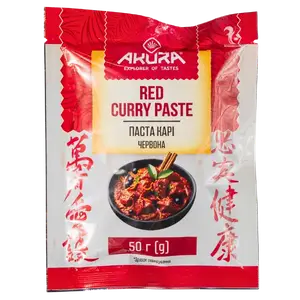 Паста Карі червона Akura, 50г купити