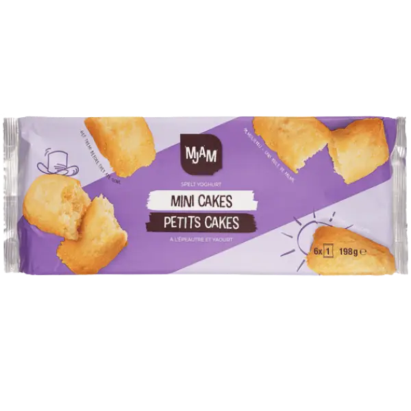 Кекси органічні MJAM, 198г купити