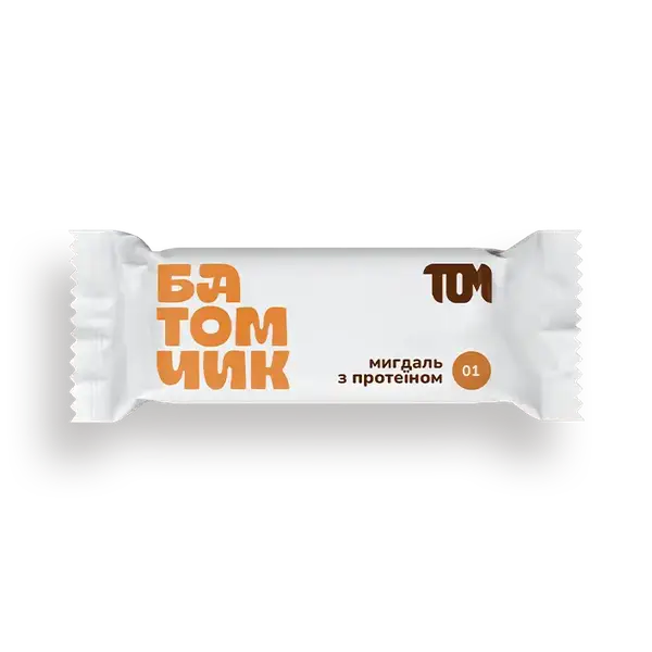 Батомчик мигдаль з протеїном, 45г купити