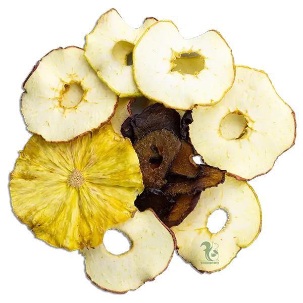 Мікс фруктових чипсів Яблуко-Слива-Ананас (без цукру), 500 г купити