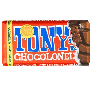 Шоколад Tony’s молочний шоколад, 180г купити