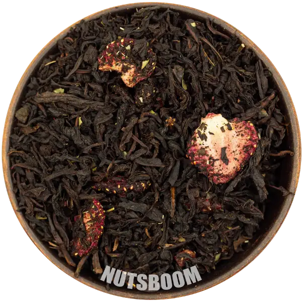 Чорний чай "Полуничний Джем", 1 кг купити