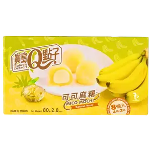 Японські тістечка мочі Q зі смаком банану, 80г купити