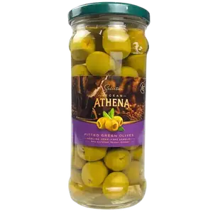 Зелені оливки без кісточки Athena, 370г купити