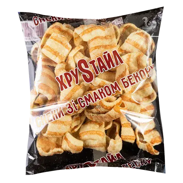 ХруSтайл чипси зі смаком бекону, 1 кг купити
