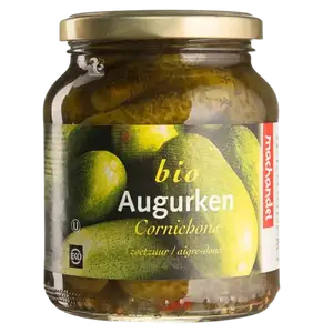 Огірки кисло-солодкі органічні Machandel, 350г купити