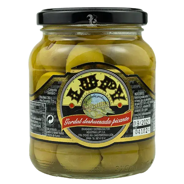 Оливки Lupy пікантні (без кісточки), 350г купити