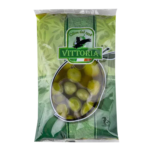 Оливки Vittoria крупні з кісточкою, 850г купити