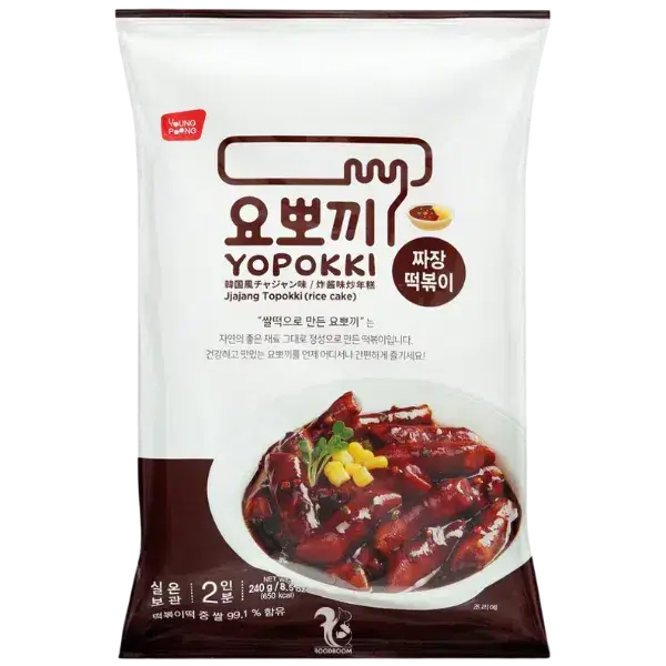 Токпокі Yopokki в соусі Jjajang, 240г купити