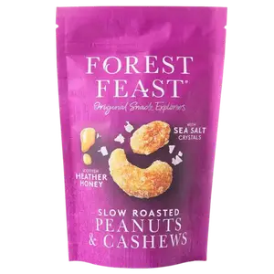 Суміш смажених арахісу і кеш'ю з вересковим медом Forest Feast, 120г купити