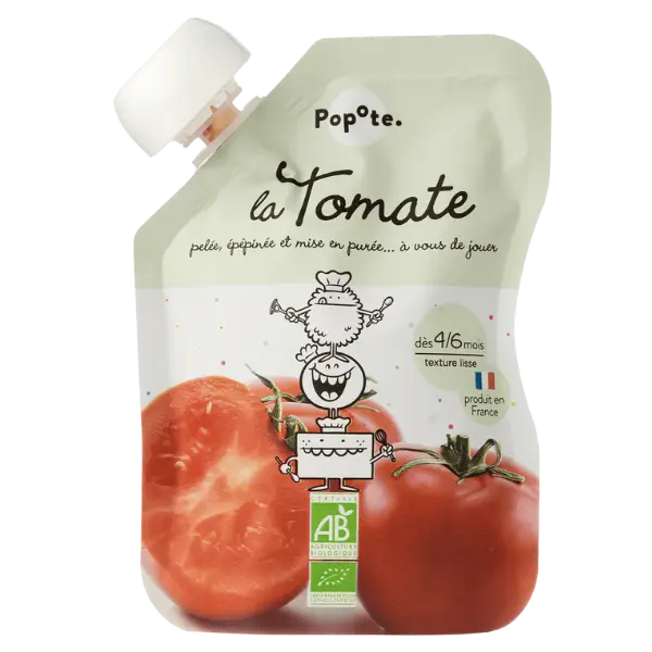 Дитяче харчування Помідор пюре органічне Popote (з 4/6 місяців), 120г купити
