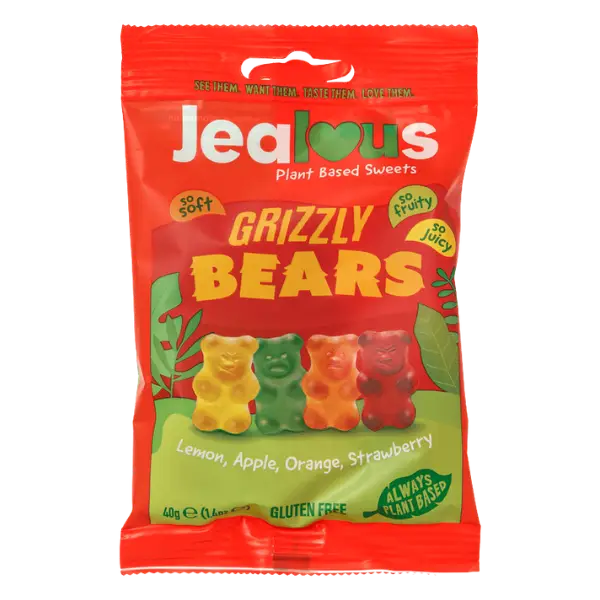 Цукерки желейні Ведмежатка грізлі Jealous Sweets, 40г купити
